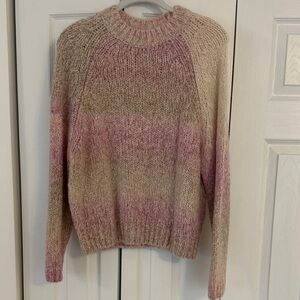Vanessa Bruno Blush and Cream Knit Sweater